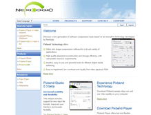 Tablet Screenshot of nexilogic.com